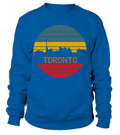 Toronto Vintage Canadian Locations Sweatshirt Unisex