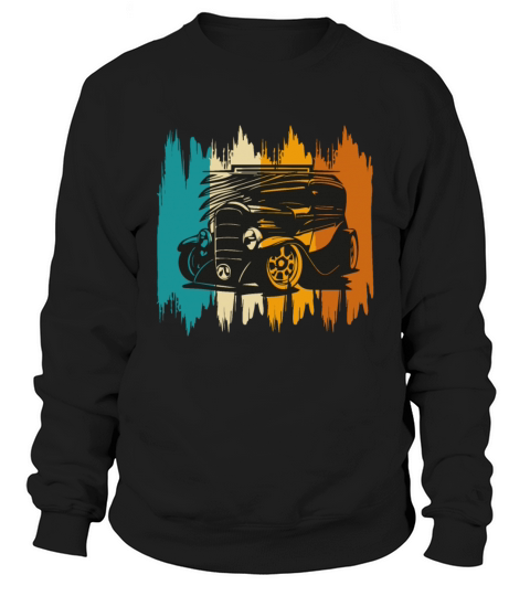 Vintage Cars Sweatshirt Unisex
