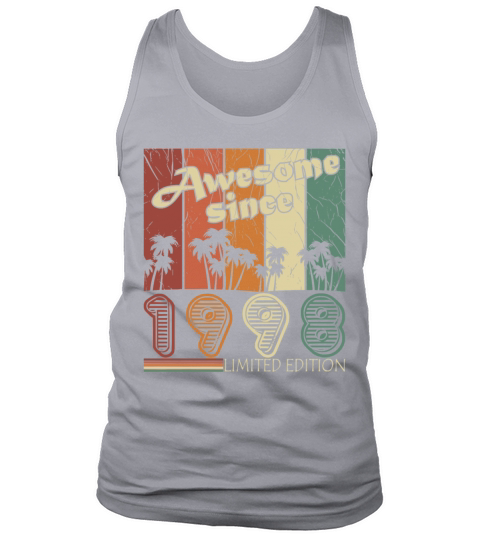 Original 1998 vintage vintage birthday gift Tank Top Unisex