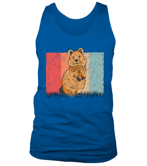 Quokka Vintage Short-tailed Kangaroo Retro Tank Top Unisex