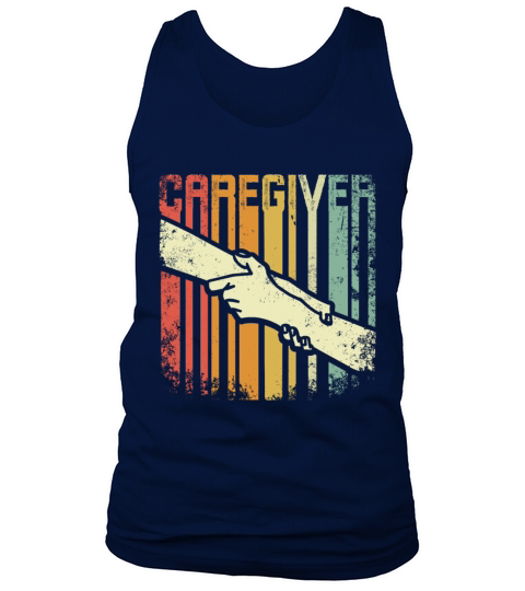 Retro Vintage Caregiver Tank Top Unisex