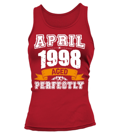 April 1998 Vintage Birthday Present Tank top Woman