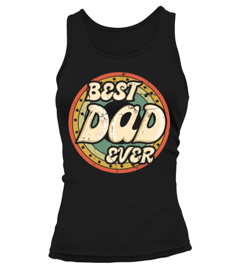 Best Dad Papa Retro Vintage 2023 Fathers Day Tank top Woman