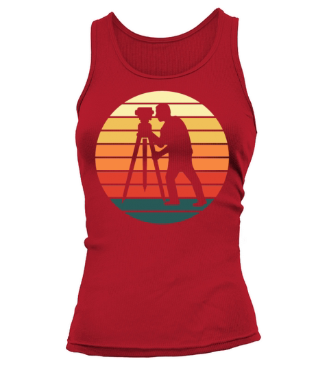 Surveying Technician Surveyor Retro Gift Tank top Woman