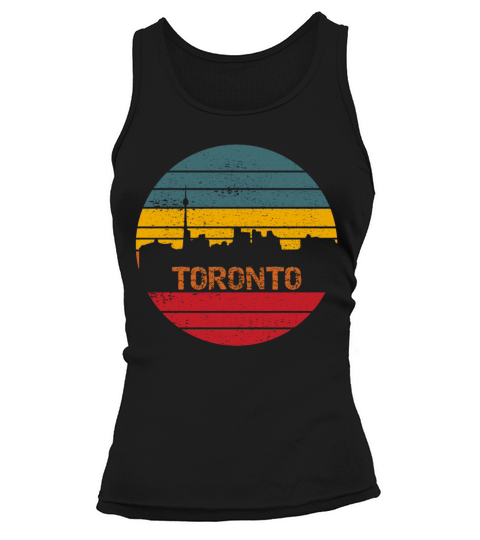 Toronto Vintage Canadian Locations Tank top Woman