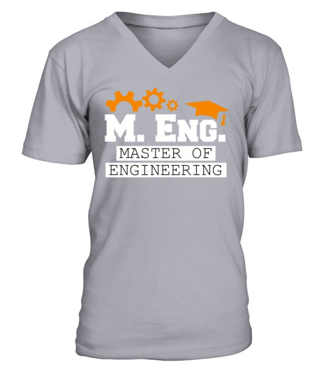 I am Master of Engineering Masters Degree V-Neck T-shirt