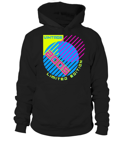 18th Birthday Vintage 2005 Hoodie Unisex