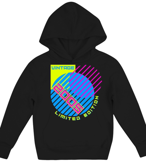 18th Birthday Vintage 2005 Kids Hoodie