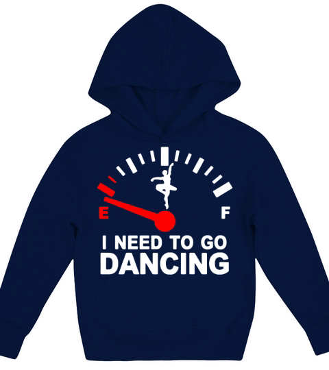 Short Go Dance Vintage I Kids Hoodie