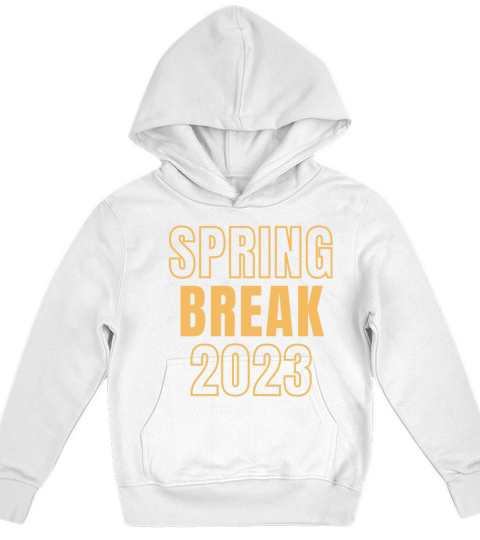 Spring Break 2023 Matching Group Kids Hoodie