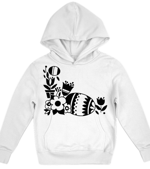 Vintage Easter Kids Hoodie