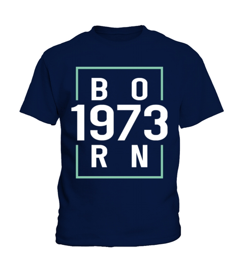50th birthday vintage 1973 born 1973 Kids T-Shirt