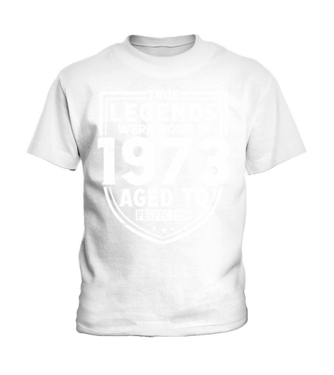 50th birthday vintage 1973 true legends Kids T-Shirt