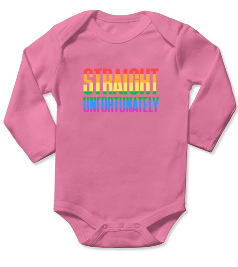 Straight Unfortunately Long Sleeve Baby One-Piece