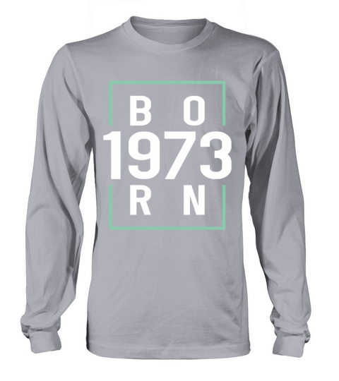 50th birthday vintage 1973 born 1973 Long sleeved Unisex