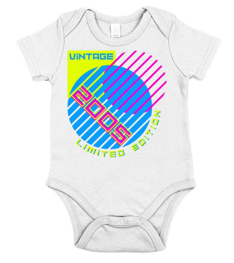 18th Birthday Vintage 2005 Short Sleeve Baby One-Piece