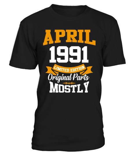 April 1991 Vintage Birthday Present T-Shirt Unisex