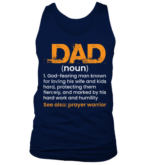 DAD DEFINITION FATHERS DAY Tank Top Unisex