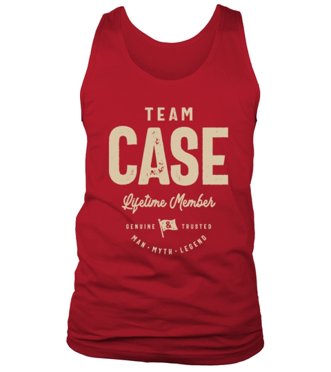Team Case Lifetime Member - Name Case Tank Top Unisex