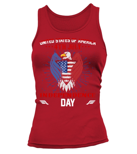 United States Of America 4th Jyly Independence Day Tank top Woman