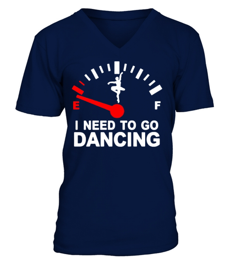Short Go Dance Vintage I V-Neck T-shirt