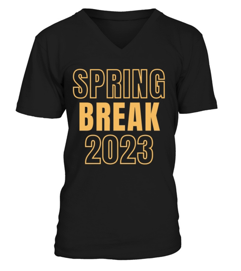 Spring Break 2023 Matching Group V-Neck T-shirt