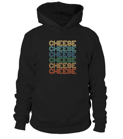 Cheese Retro Vintage Hoodie Unisex