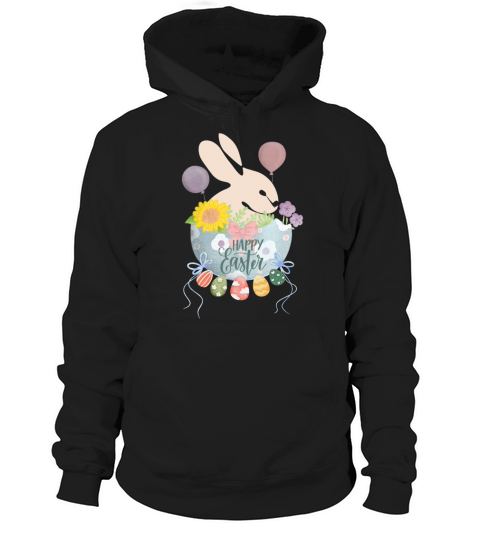 Happy Easter with vintage pastel cute abstract bu Hoodie Unisex