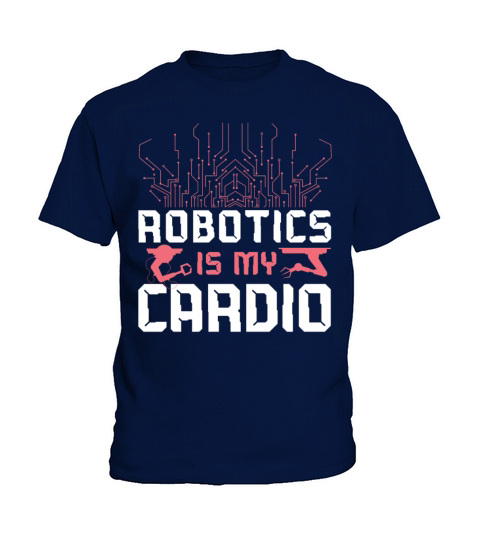 Robot Robotics Engineer Vintage Kids T-Shirt