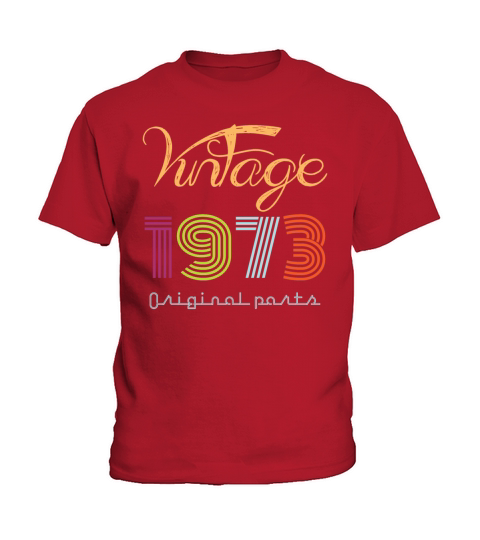 vintage 1973 t-shirt ladies Kids T-Shirt