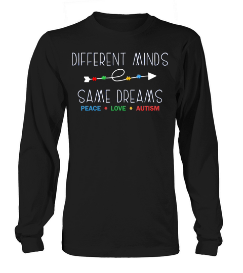 Different Minds Same Dreams Long sleeved Unisex