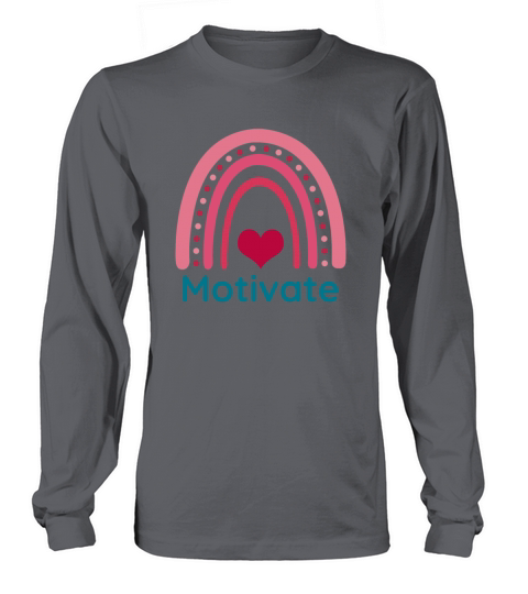 Motivate Viva Magenta Boho Rainbow Long sleeved Unisex