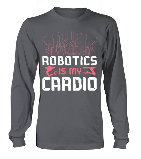 Robot Robotics Engineer Vintage Long sleeved Unisex