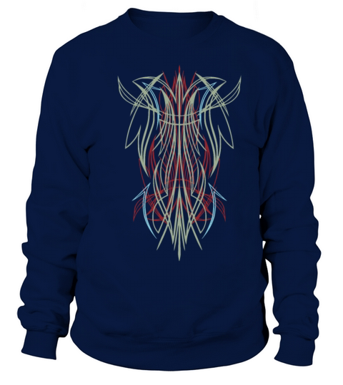 Pinstriping - Vintage Retro - Pinstrip Sweatshirt Unisex