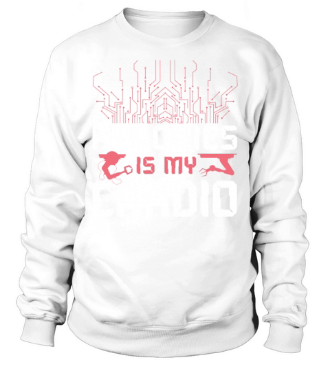 Robot Robotics Engineer Vintage Sweatshirt Unisex