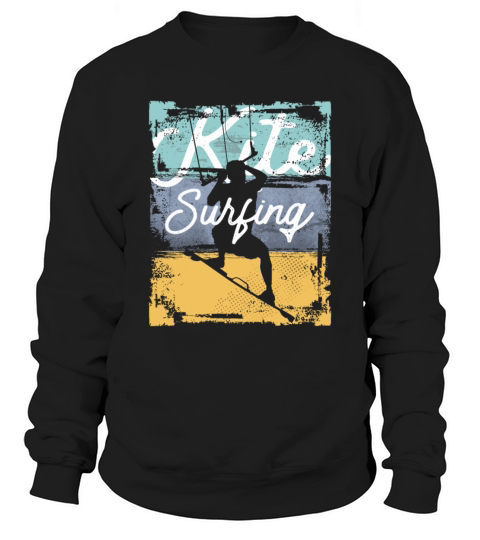 Vintage Kitesurfing Extreme Sport Sweatshirt Unisex