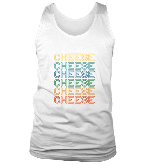 Cheese Retro Vintage Tank Top Unisex