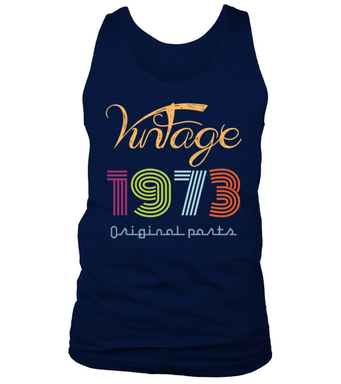 vintage 1973 t-shirt ladies Tank Top Unisex