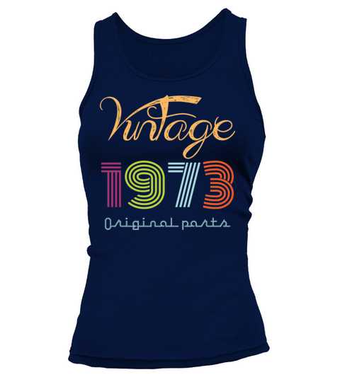vintage 1973 t-shirt ladies Tank top Woman
