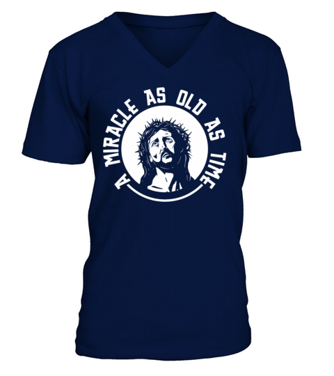 Christian Christianity Miracle V-Neck T-shirt
