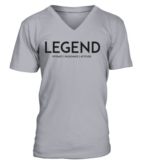 Legend Minimalist V-Neck T-shirt