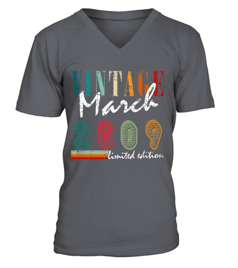 March 2009 beautiful gift idea for birthday 2009 V-Neck T-shirt