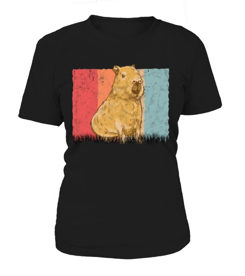 Capybara Retro Vintage Women's T-Shirt