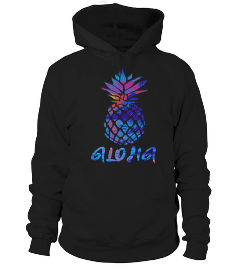 Pineapple Aloha Hawaii Vintage Vintage Hawaiian Hoodie Unisex