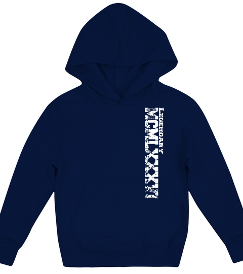 Birthday gift legandary vintage 1986 Kids Hoodie