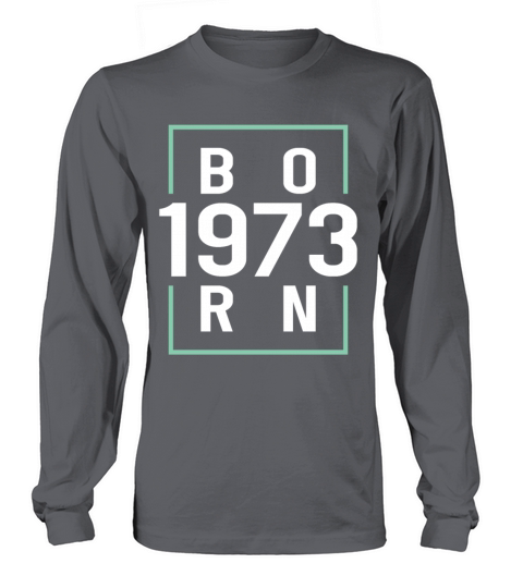 50th birthday vintage 1973 born 1973 Long sleeved Unisex