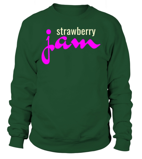 Strawberry Jam Minimalist Typography Sweatshirt Unisex