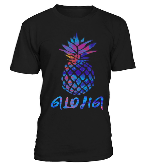 Pineapple Aloha Hawaii Vintage Vintage Hawaiian T-Shirt Unisex
