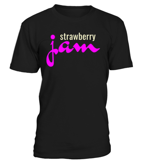 Strawberry Jam Minimalist Typography T-Shirt Unisex