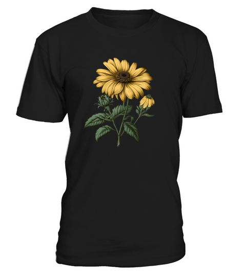 vintage Daisy flower T-Shirt Unisex